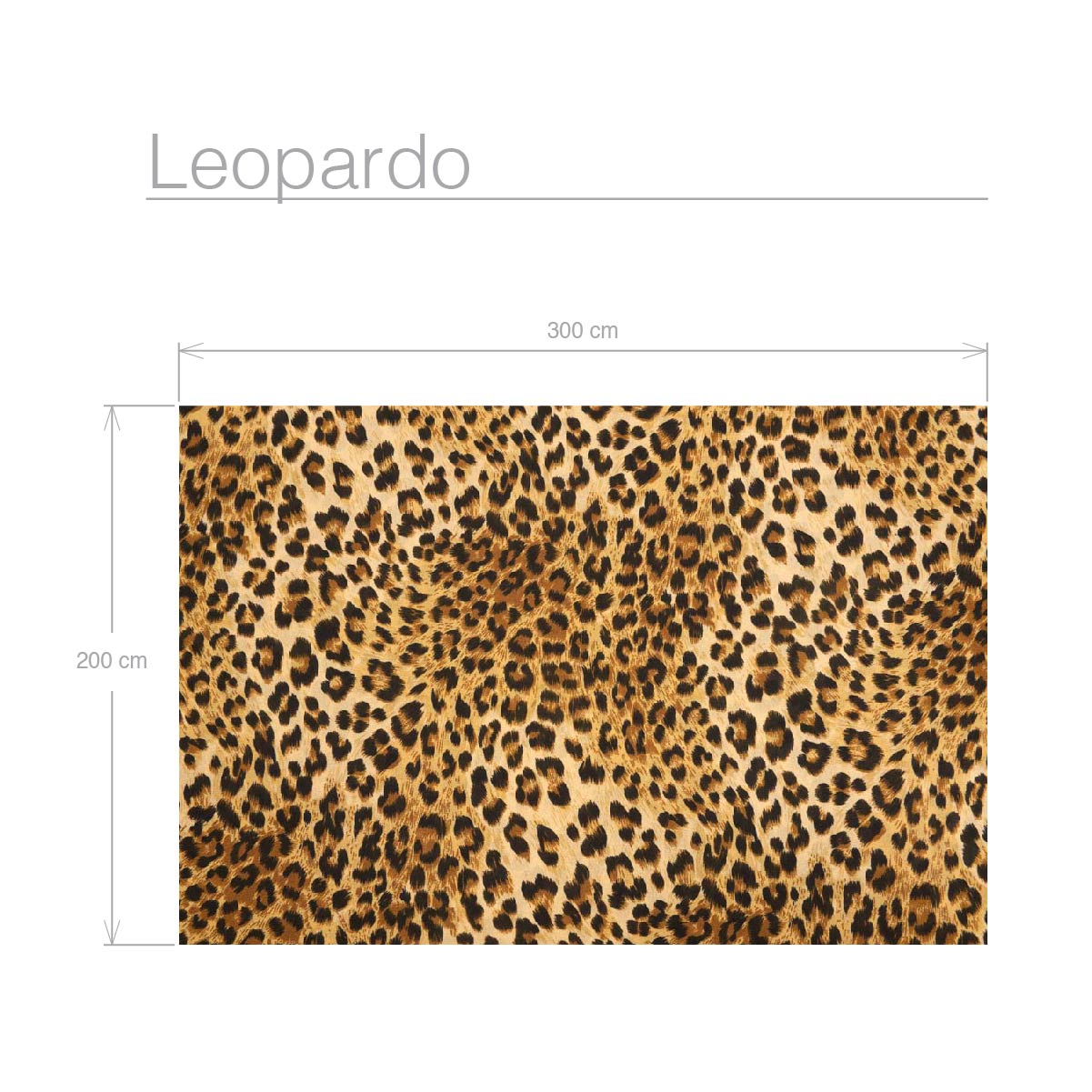 Alfombra vinilo Leopardo - Alfombras de vinilo