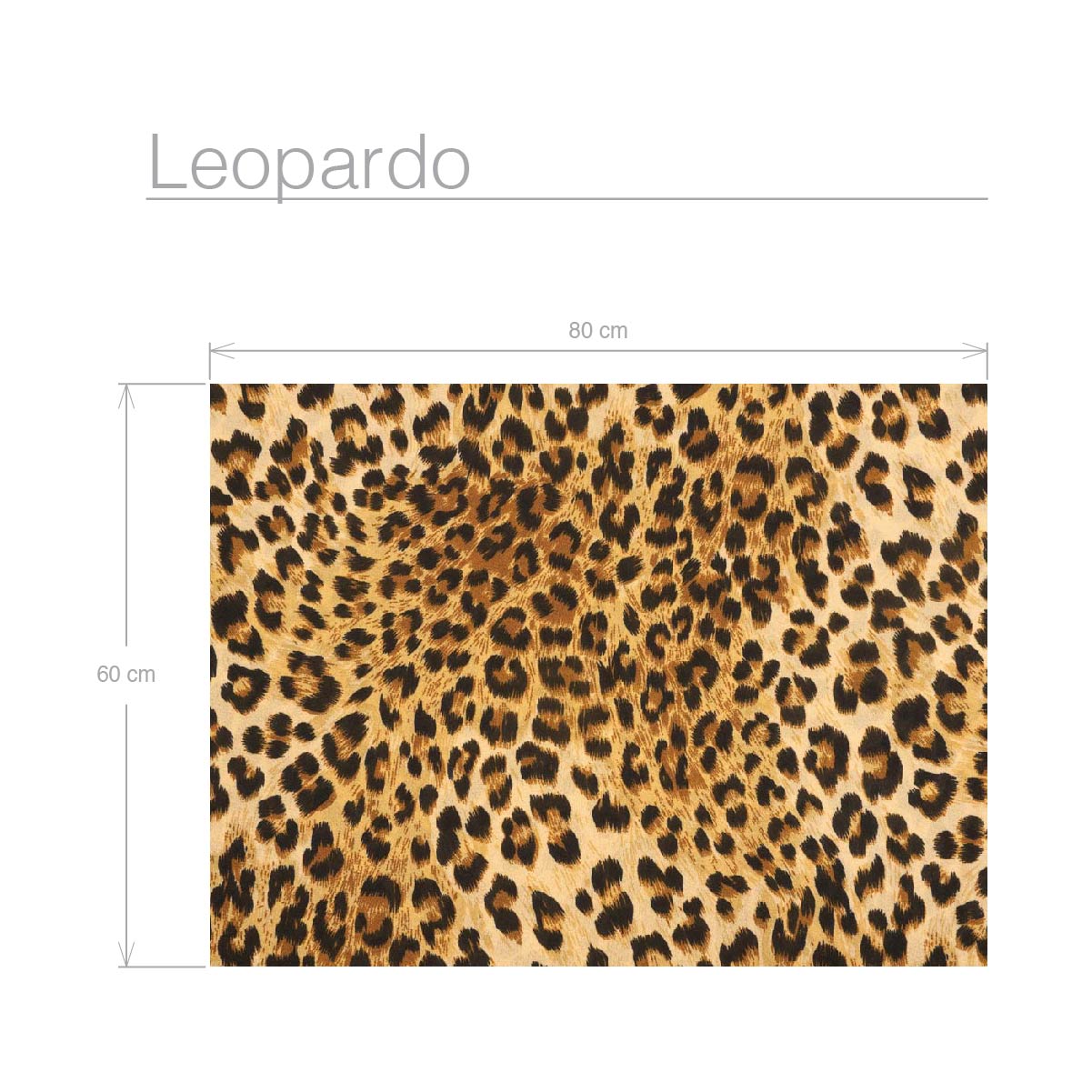 Alfombra vinilo Leopardo - Alfombras de vinilo