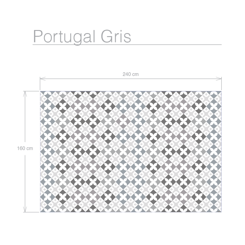 Vinilo de Azulejos hidráulicos de Portugal